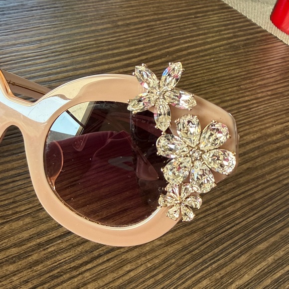 Alice + Olivia Madison Jeweled Sunglasses - Picture 5 of 10
